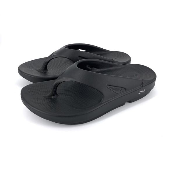 OOFOS OOriginal Sandal Black Unisex M9 / W11 - Picture 1 of 8
